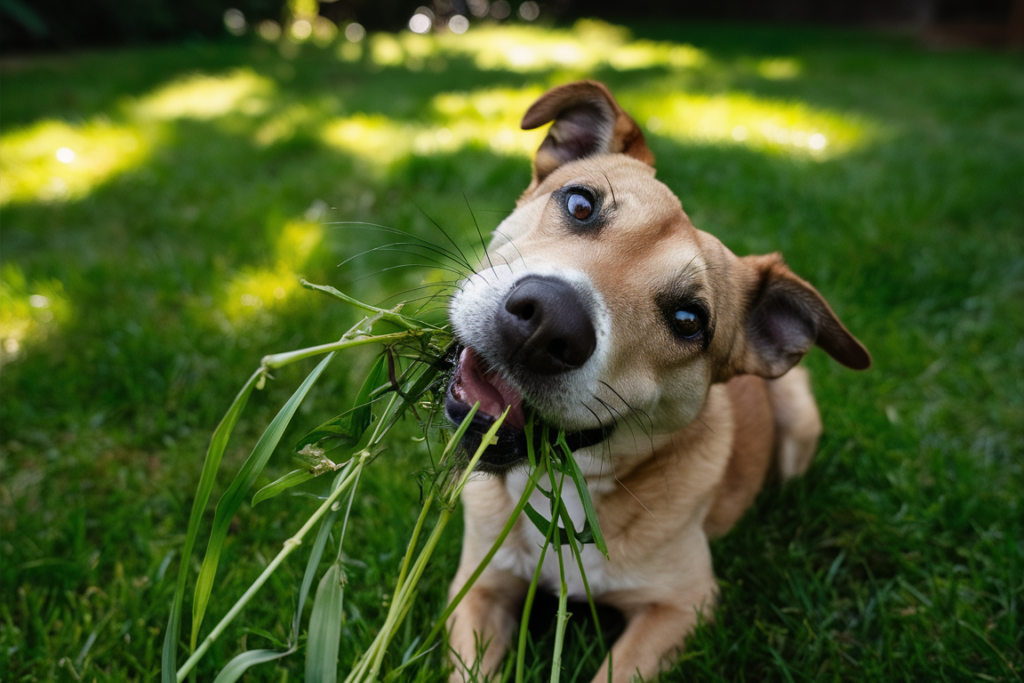 Dlaczego Twój pies je trawę?
