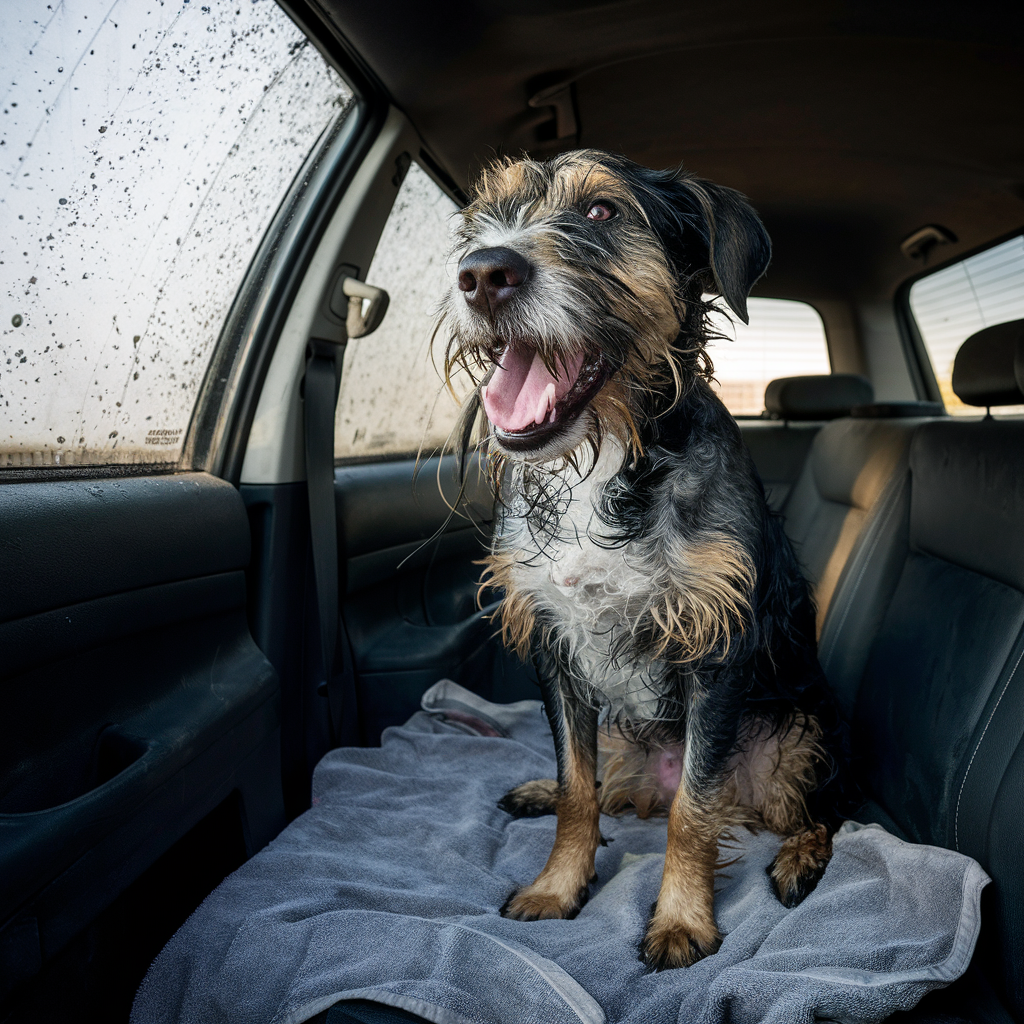 Pies w nagrzanym aucie – co robić?