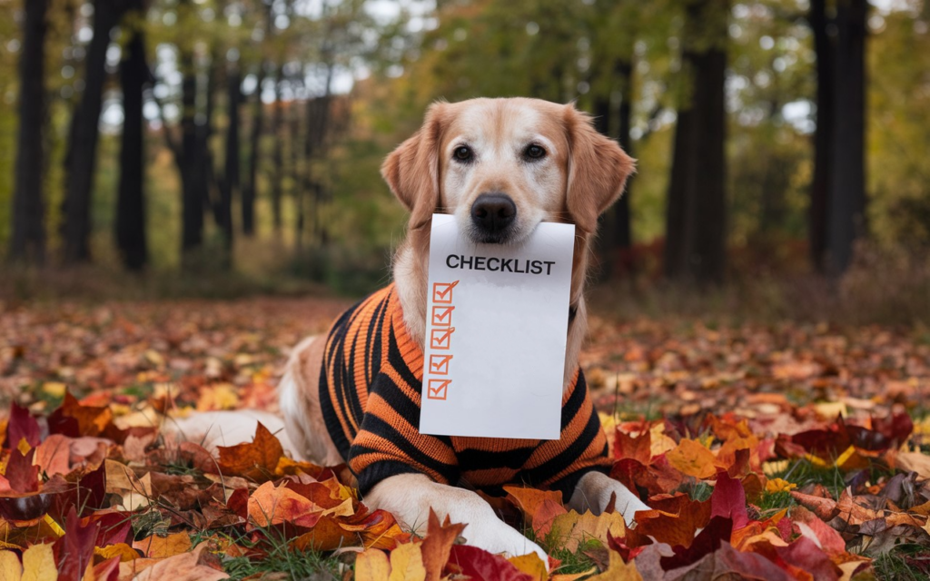 Jesienna checklista Twojego pupila
